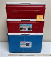 Colman Party Stacker Cooler Lot