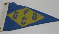 GROSSE POINT BOAT CLUB BURGEE VERY NICE.