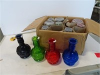 Case of 12 Hookah Vases - Assd Colors