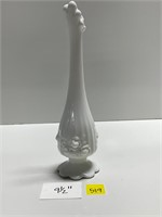 Fenton Milkglass Vase