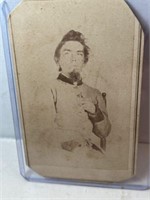 Rare Identified Confederate Civil War Officer CDV