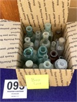 Box lot miscellaneous bottles