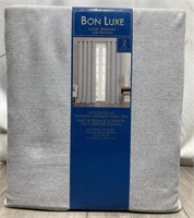 Bon Luxe Blackout Curtains 2 Panels