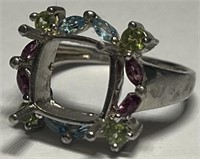 277 - STERLING SILVER RING SETTING (131)