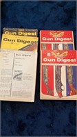 Five 1960s Gun Digests - 1961, 1963, 1965 and 2 -