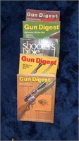 Five 1970s Gun Digests and Shooter’s bible