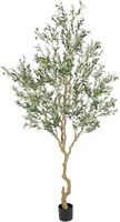 9ft Tall Faux Olive Tree  Realistic  Silk