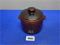 West Bend Bean Pot w/Lid 7"x7"