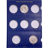 1922-1925 Peace $1 in Album (3 Coins)