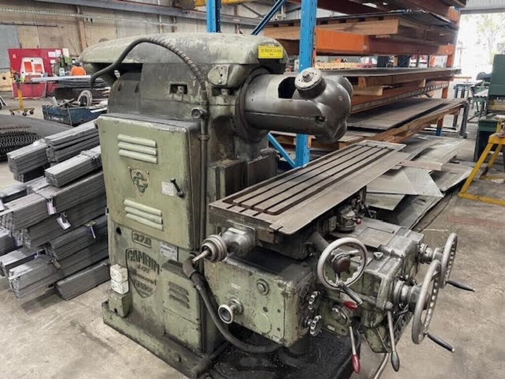 Gambin 27D Universal Milling Machine *