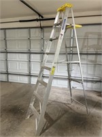 Werner 8 Foot Aluminum Folding Step Ladder