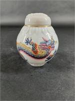 Elizabeth Arden Chinoiserie Dragon Porcelain