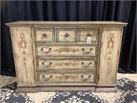 Weathered country French chest