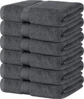 Utopia Towels Medium Cotton Towels, Gray, 24 x 48
