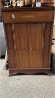 Vintage Victrola cabinet custom crafted to