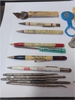 Lot of Various Adv. Pencils, Pickers, Opener and