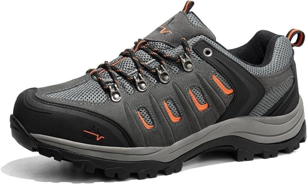 NORTIV 8 Men's Waterproof Hiking Shoes Leather