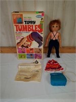 Remco Tippy Tumbles Vintage 1968 Doll in Box