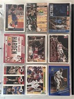 Lot of 9 NBA Basketball Prizm, Color, Rookies