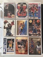 Lot of 9 NBA Basketball Prizm, Color, Rookies