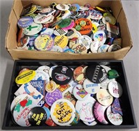 Pinbacks & Buttons Lot Collection