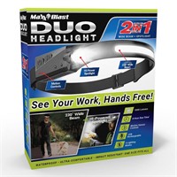 $22 Maxx Blast 260-Lumen LED Rechargeable Headlamp