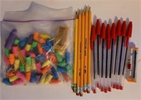 Erasers, Pens, Pencils and Pencil Lead