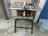 Rockwell tablesaw, works