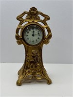 Gilded Vintage Mantle Clock