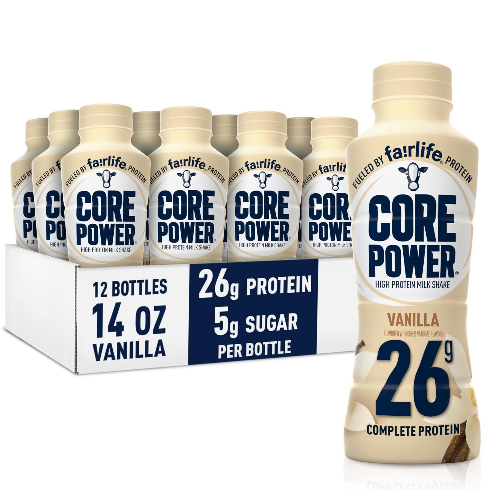 Core Power Fairlife 26g Protein Milk Shakes, Ready