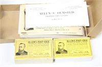 Vintage Allens Foot Ease advertising