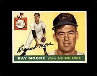 1955 Topps High #208 Ray Moore EX to EX-MT+
