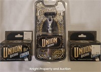 Union Razor + 2 4 Replacement Cartridges