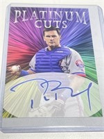 Platinum Cuts Tom Brady Montreal Expos Facsimile