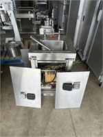 Avtec industrial stainless portable food service