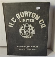 H.C.BURTON CA HAMILTON SWASTIKA MINE CATALOG