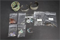 BOX OF ASSORTED COSTUME JEWELLERY