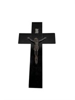 Crucifix on Marble Cross