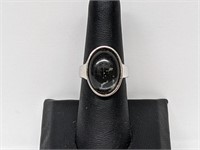 .925 Sterling Silver Cabachon Ring