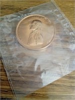 Thomas Jefferson Peace Friendship Coin