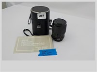 Sears 1:3.5-4.5 Auto Zoom Lens & Case