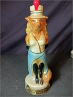 Beam Decanters Renee Fox lady & rolling pin 1974