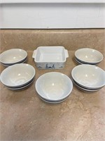 Boska Baking Dish & Todays Home Bowls