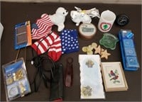 Lot of Assorted Decor & Household Supplies