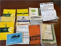 Selection Of Old Equipment Manuals In Office