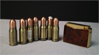Lot of Bullet Lighters and a Congul Table lighter