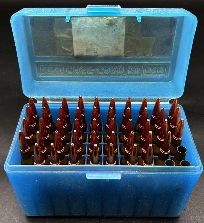 270 Ammo- 46 Rounds In Hard Case