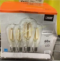 Feit Electric 60W LED Bulbs ST19 Clear