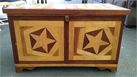 Wooden Chest with Till