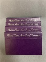 (4) U.S. Proof Sets